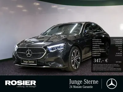 Gebraucht Mercedes E300 Avantgarde 313 PS (230 kW) 2024 Grau / graphitgrau (metallic) Limousine
