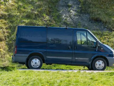 Gebraucht Ford Transit 90 PS (66 kW) 2010 Blau Van