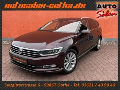 Gebraucht VW Passat Highline 150 PS (110 kW) 2018 Crimson red metallic Kombi