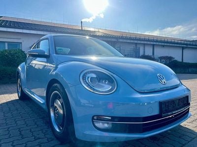 Usata VW Beetle Design 105 CV (77 kW) 2012 Blu Utilitaria