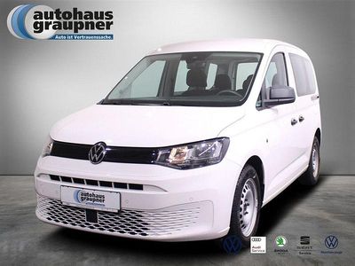 Gebraucht VW Caddy Basis 102 PS (75 kW) 2021 Weiss / candy weiss Van / Kleinbus