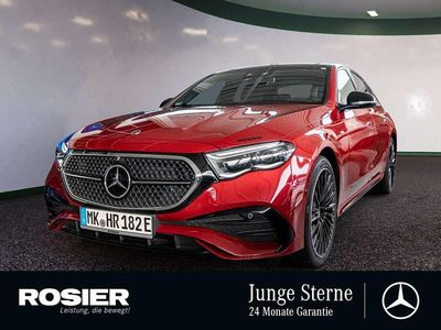 Gebraucht Mercedes E300 AMG 197 PS (144 kW) 2025 Rot / manufaktur patagonienrot (metallic) Limousine