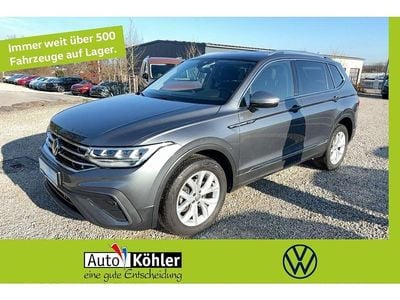 Platinum grey metallic Gebraucht 2022 VW Tiguan Allspace Life SUV | 31.340 € (Fairer Preis)