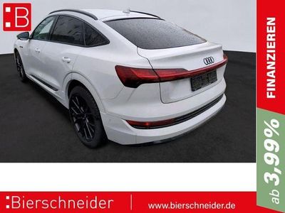 Gebraucht Audi e-tron Sportback Advanced 300 kW (408 PS) 2022 Weiss SUV