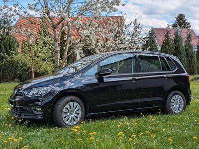 Gebraucht VW Golf Sportsvan Trendline 116 PS (85 kW) 2018 Schwarz Van / Kleinbus