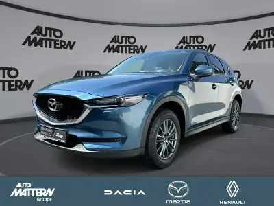 Używany Mazda CX-5 Exclusive-Line 165 KM (121 kW) 2019 Niebieski SUV