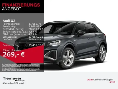 Usata Audi Q2 S-Line 150 CV (110 kW) 2025 Grigio SUV