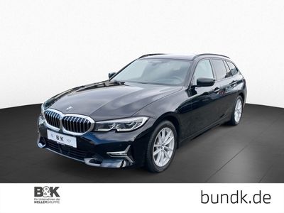 gebraucht BMW 320 320 d Touring Luxury Shadow HUD KomZu AHK LiveCPro Bluetooth Navi Klima PDC el. F