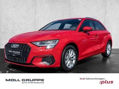 Gebraucht Audi A3 150 PS (110 kW) 2023 Tangorot metallic Limousine