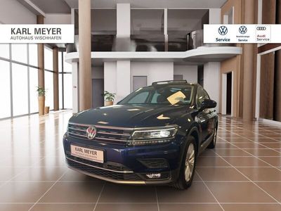 Blau Gebraucht 2020 VW Tiguan Highline SUV | 26.980 € (Fairer Preis)