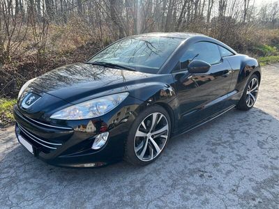 gebraucht Peugeot RCZ 1.6 Turbo Coupé schwarz 8fach TÜV THP