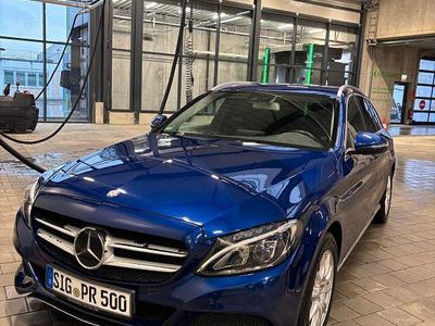 Gebraucht Mercedes C220 170 PS (125 kW) 2015 Blau Kombi