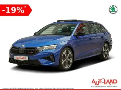 Neu Skoda Octavia RS 265 PS (194 kW) 2026 Raceblaumet. Kombi