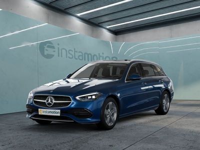 Blau Gebraucht 2023 Mercedes C300e Kombi | 40.035 € (Teuer)