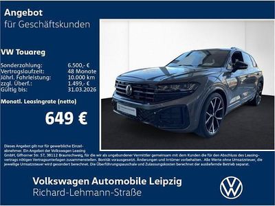 Neu VW Touareg R-line 286 PS (210 kW) 2025 Grau (siliziumgrau metallic) SUV