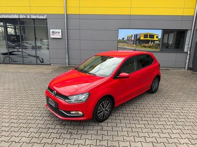 Gebraucht VW Polo Allstar 75 PS (55 kW) 2017 Rot Kleinwagen