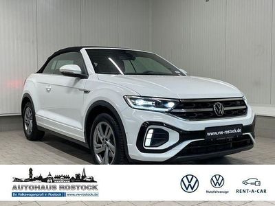 Gebraucht VW T-Roc Cabriolet R-line 150 PS (110 kW) 2025 Weiß Cabrio