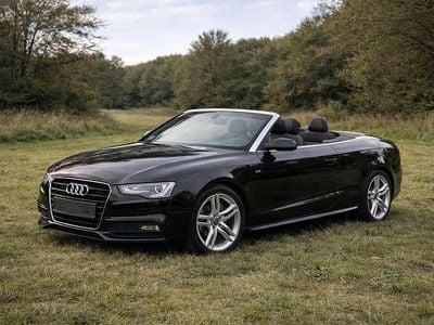 Usata Audi A5 Cabriolet Design 170 CV (125 kW) 2014 Nero Cabrio