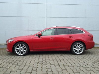 gebraucht Mazda 6 Kombi Sports-Line+Leder+Navi+Kamera+Automatik