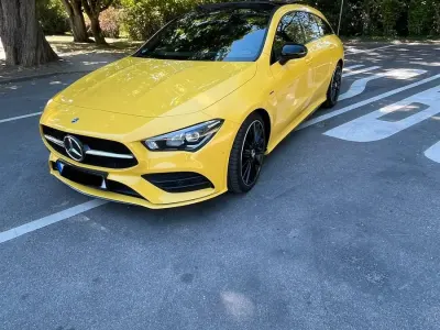Gebraucht Mercedes CLA220 Edition 190 PS (139 kW) 2022 Gelb Coupé