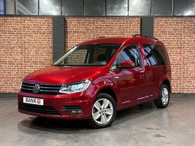 Usata VW Caddy 125 CV (91 kW) 2018 Rosso Monovolume