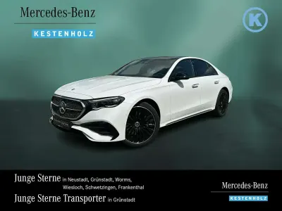 Gebraucht Mercedes E220 AMG 197 PS (144 kW) 2025 Manufaktur opalithweiß bright Limousine