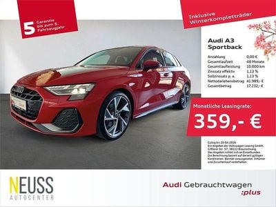 Gebraucht Audi A3 S-Line 150 PS (110 kW) 2025 Progressivrot metallic Limousine