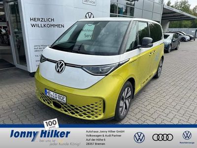 Gebraucht VW ID. Buzz Pro 150 kW (204 PS) 2023 Candyweiß/limonengelb metalli Van / Kleinbus