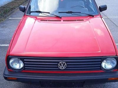 Gebraucht VW Golf II 74 PS (54 kW) 1987 Rot Kleinwagen