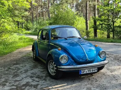 Używany VW Käfer S 56 KM (41 kW) 1972 Niebieski Sedan/Limuzyna