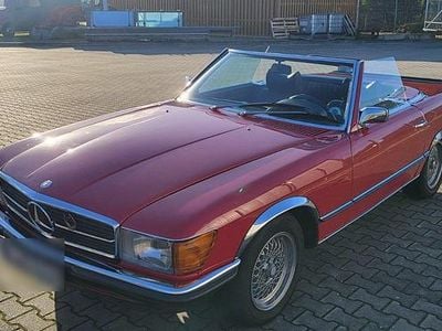 Gebraucht Mercedes SL350 200 PS (147 kW) 1972 Rot Cabrio
