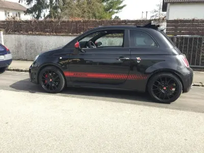 Gebraucht Abarth 595C Competizione 181 PS (133 kW) 2015 Schwarz Cabrio