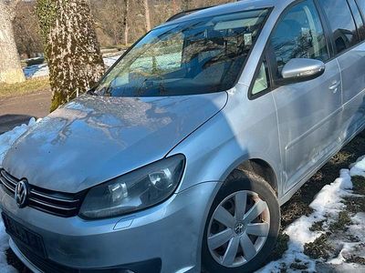 Gebraucht VW Touran 2012 Silber Van / Kleinbus