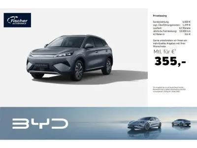 Ny BYD Atto 3 330 kW (449 HK) 2026 Grå SUV