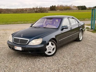 Occasion Mercedes S55 AMG AMG 360 ch (264 kW) 2001 Bleue Berline