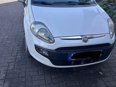 Gebraucht Fiat Punto Pop 69 PS (50 kW) 2011 Weiß Kleinwagen