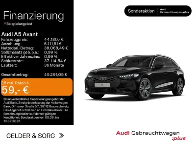 Gebraucht Audi A5 Sport 204 PS (150 kW) 2025 Mythosschwarz metallic Kombi