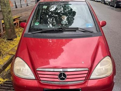 Usata Mercedes A160 Elegance 75 CV (55 kW) 2001 Rosso Utilitaria