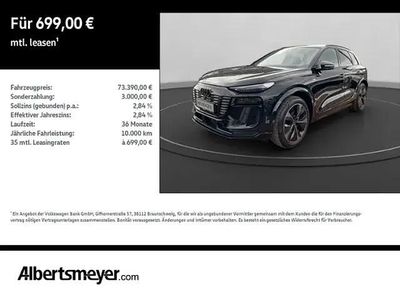 Nuova Audi Q6 e-tron Performance 225 kW (306 CV) 2026 Nero SUV