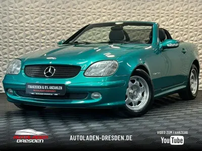 Usata Mercedes SLK200 163 CV (119 kW) 2001 Verde Cabrio