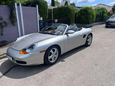 Gebraucht Porsche Boxster 204 PS (150 kW) 1996 Silber Cabrio