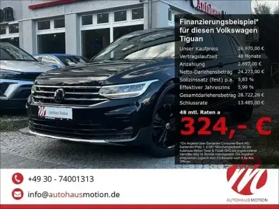 Second-hand VW Tiguan Sportline 200 CP (147 kW) 2022 Negru SUV