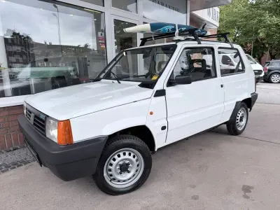 Gebraucht Fiat Panda 54 PS (39 kW) 2002 Weiß Kleinwagen