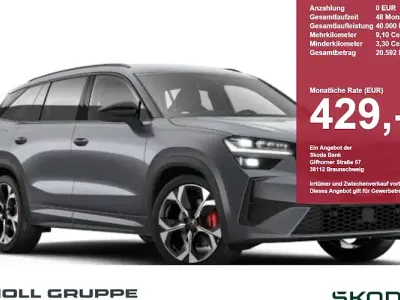 Neu Skoda Kodiaq RS 265 PS (194 kW) 2026 Grau SUV