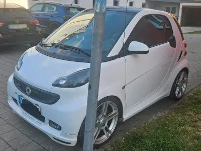 Gebraucht Smart ForTwo Coupé Brabus Xclusive 102 PS (75 kW) 2014 Weiß Coupé