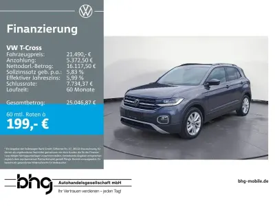 Gebraucht VW T-Cross Move 110 PS (80 kW) 2023 Grau SUV