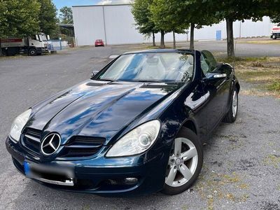 gebraucht Mercedes SLK280 230 PS, 150.000 KM, Cabrio, Blau, Automatik