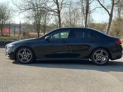 Usata Mercedes A200 AMG line 163 CV (119 kW) 2020 Nero Berlina
