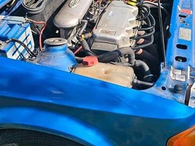 Gebraucht Ford Escort Cabriolet 107 PS (78 kW) 1987 Blau Cabrio