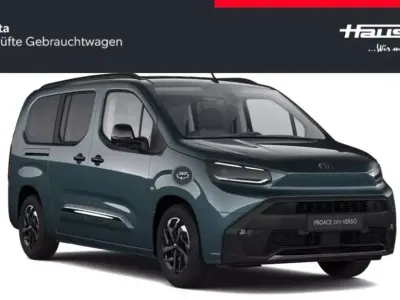 Neu Toyota Proace Verso City 110 PS (80 kW) 2026 Libeccio blue metallic Kombi